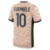 Conjunto (Camiseta+Pantalón Corto) Paris Saint-Germain O. Dembele 10 Cuarta Equipación Jordan 23-24 - Niño